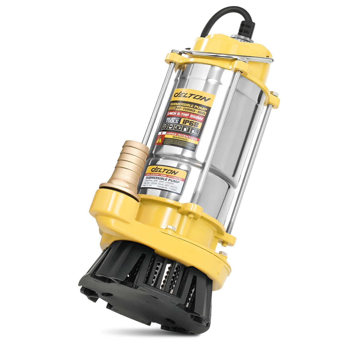 ปั๊มจุ่ม DELTON รุ่น DT-TURBO-660 ขนาด 1 นิ้ว 0.7HP 550W_6